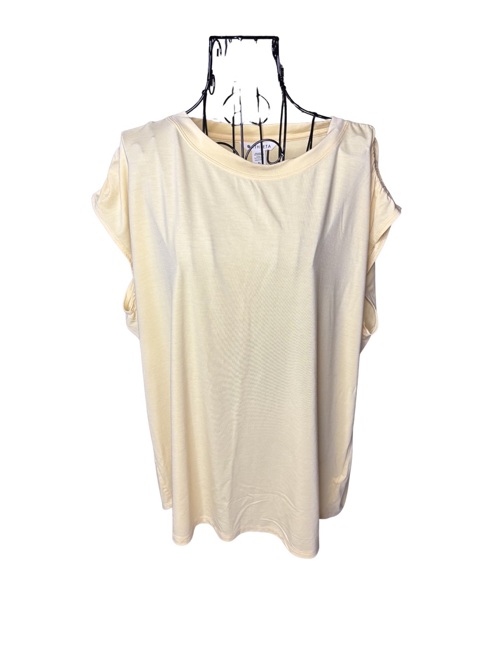 Athleta Yellow “With Ease” Sleeveless Activewear Top - Size XL